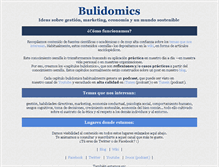 Tablet Screenshot of bulidomics.com